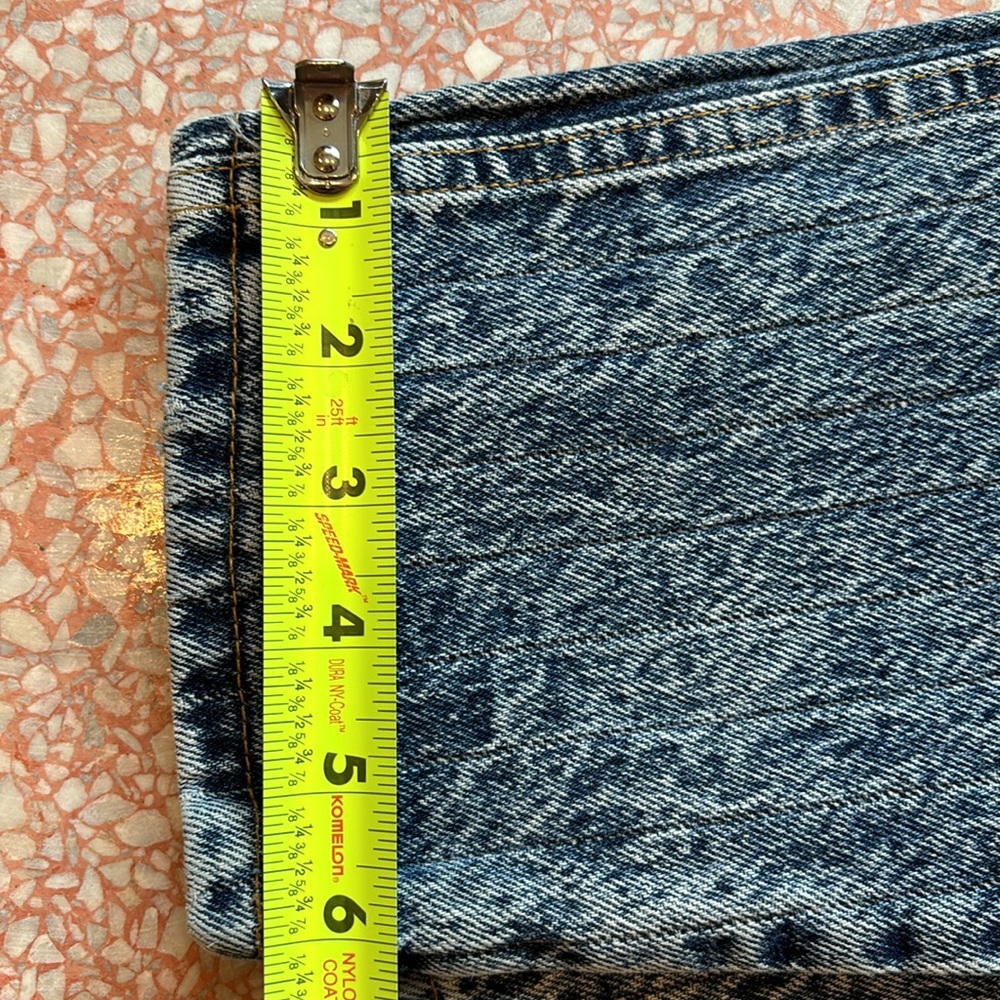 Vintage 1980’s Sasson Acid/Stone Washed High Waisted Pinstriped Jeans - Picture 14 of 16